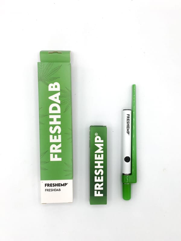 FreshDab – Kit pour dabber avec batterie – Vert – Freshemp